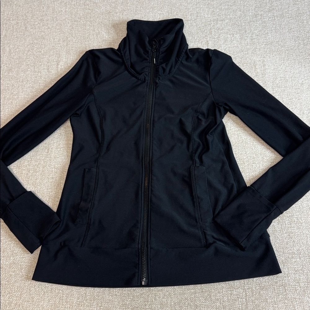 Mondetta Black Fitted Jacket Size Small - image 1